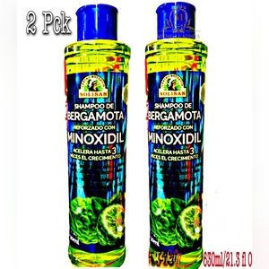 Minoxidil 5% Shampoos, Hair Regrowth, Reactivates Hair Follicles, 630ml ea